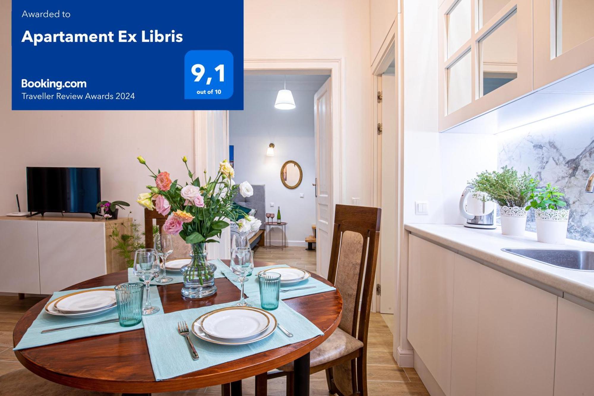 Apartament Ex Libris Cracovia Esterno foto
